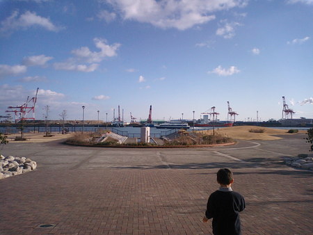 港の公園