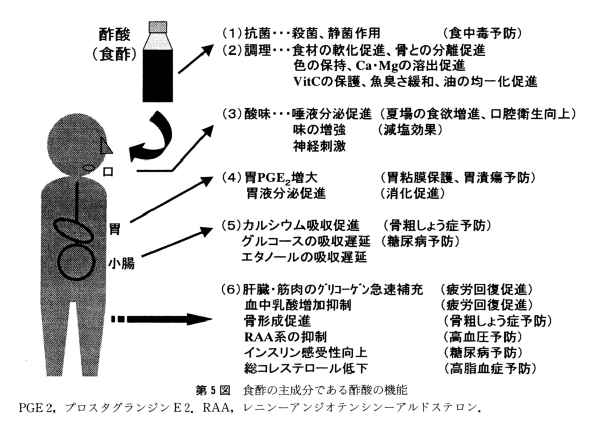 生活習慣病に及ぼす食酢の効果