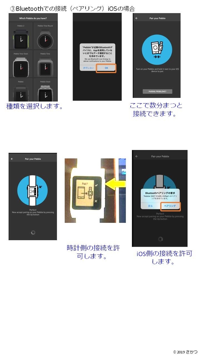 Rebble時代のpebbleの初期設定 さかつ の日記
