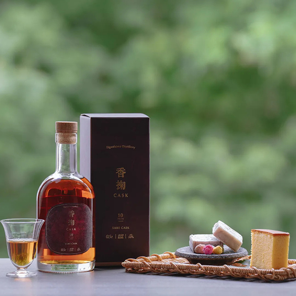 江井ヶ嶋 シングルモルト香掬 日本酒カスク 10年【限定ウイスキー