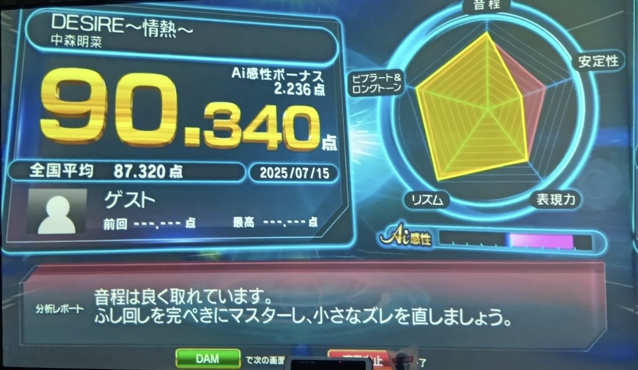 精密採点AIで90点！ - きっといいこと、あるよね！