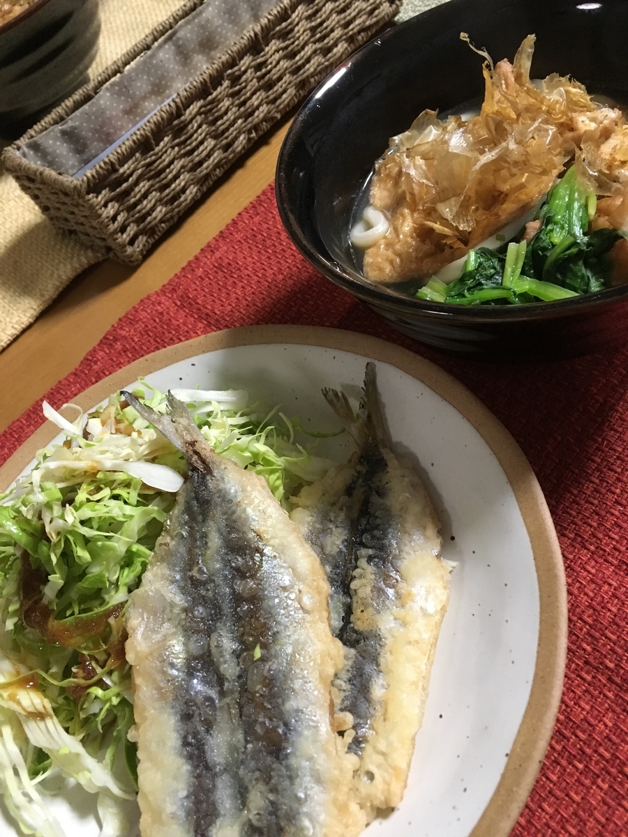 嫁ごはん Part 37 いわしの天ぷら うどん Leon Blog 嫁ごはん Part 37 いわしの天ぷら うどん Leon Blog