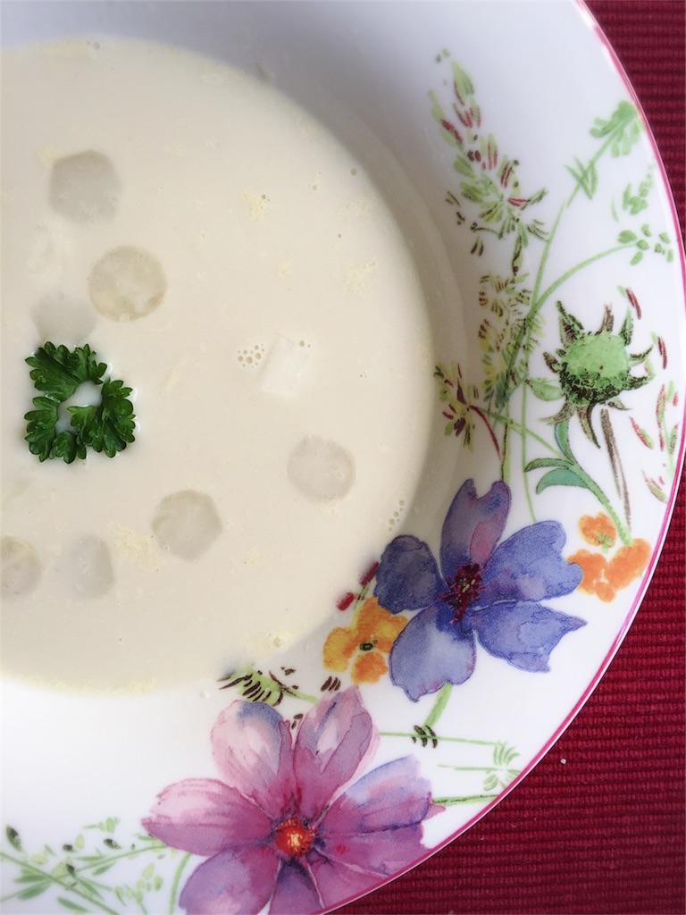 Spargelの茹で汁は捨てないで 白アスパラガスのスープ カフェランチ Moin Moin北ドイツに暮らす 南ドイツで暮らしはじめました