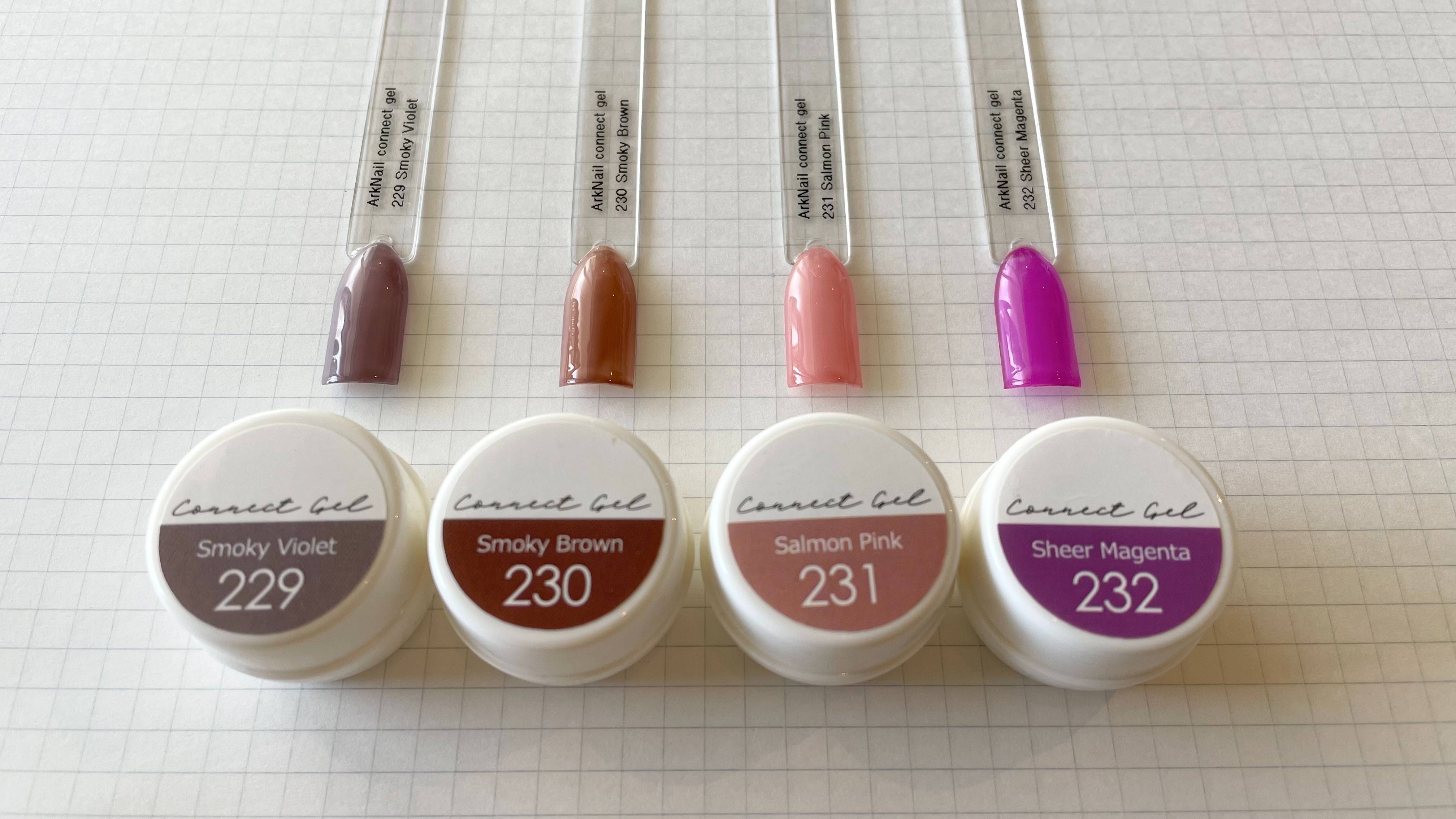 透けと発色とくすみが絶妙な「Connect Gel（コネクトジェル）」の