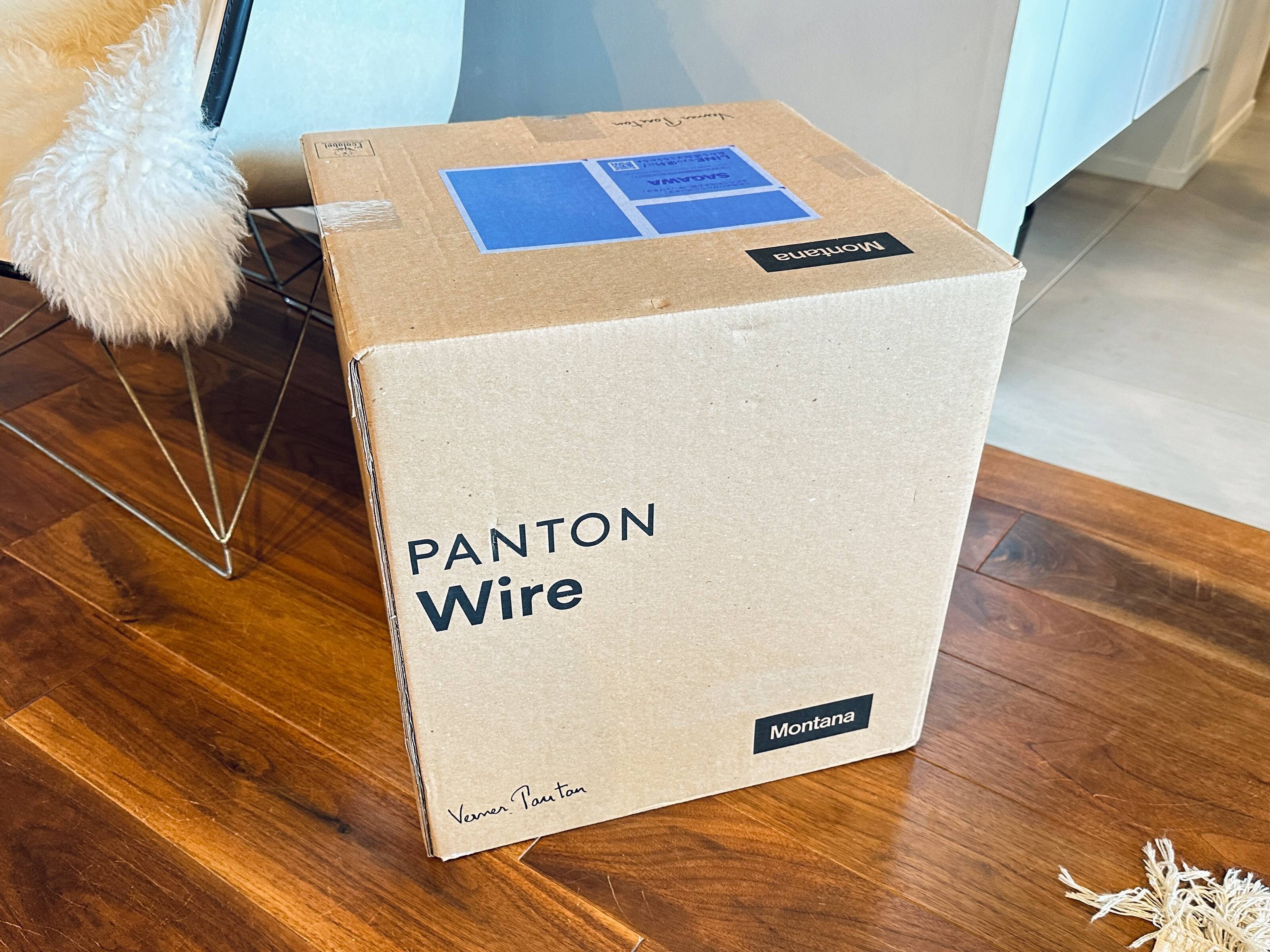 Montana パントン ワイヤーシェルフ ブルー リプロダクト品 Montana