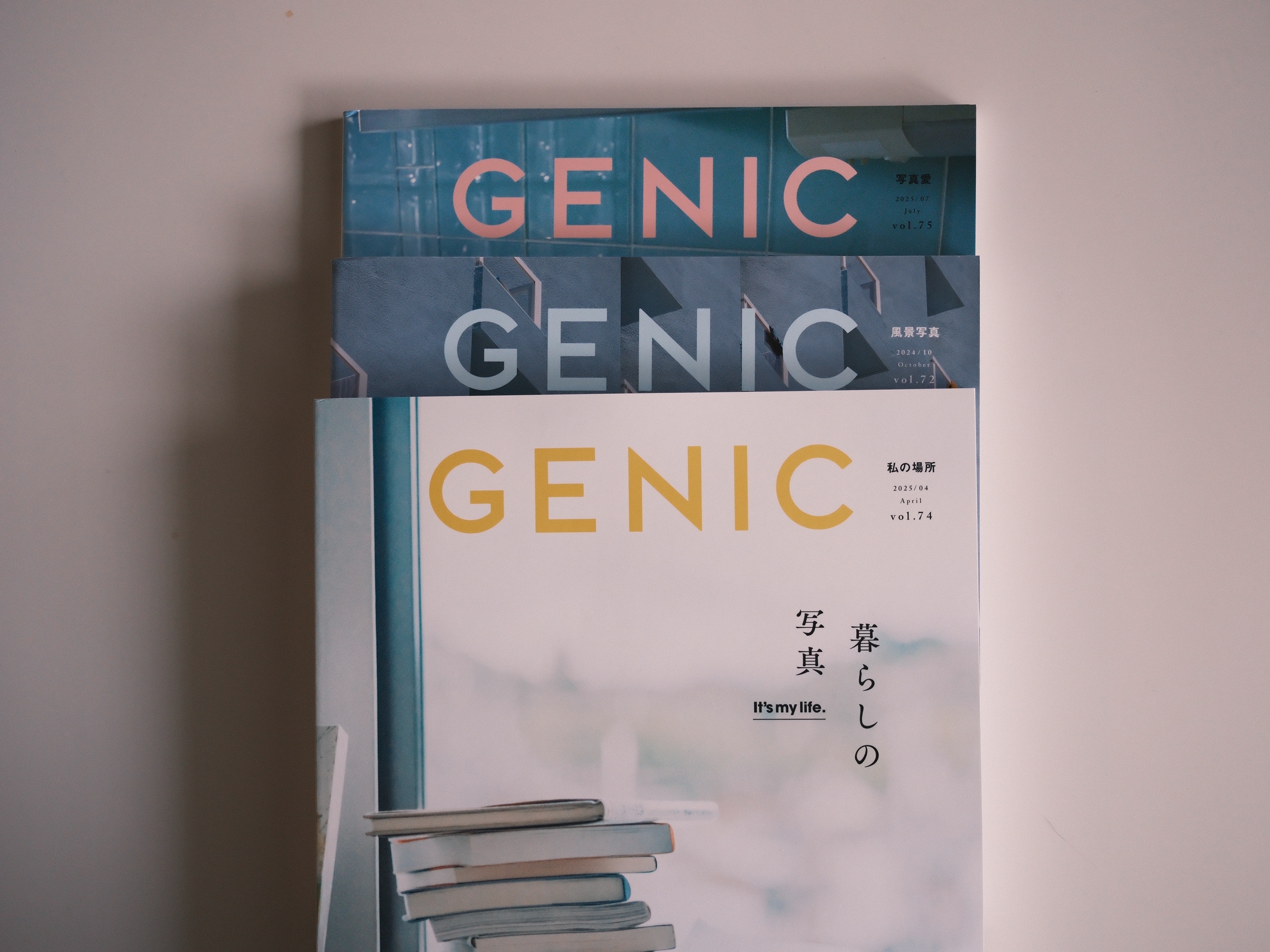GENICという写真雑誌を読んで、写真は素朴でいいと思えた