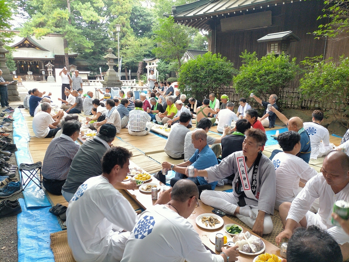 土用干し、神社関係者懇親会が行われる - ぶろぐ 前鳥の森から