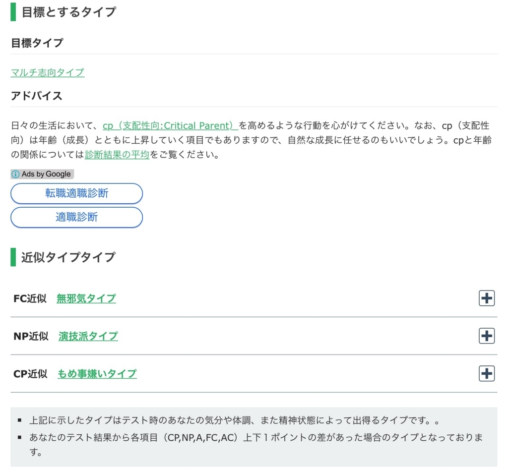 タイプ診断をやってみた まだ先行研究で消耗してるの