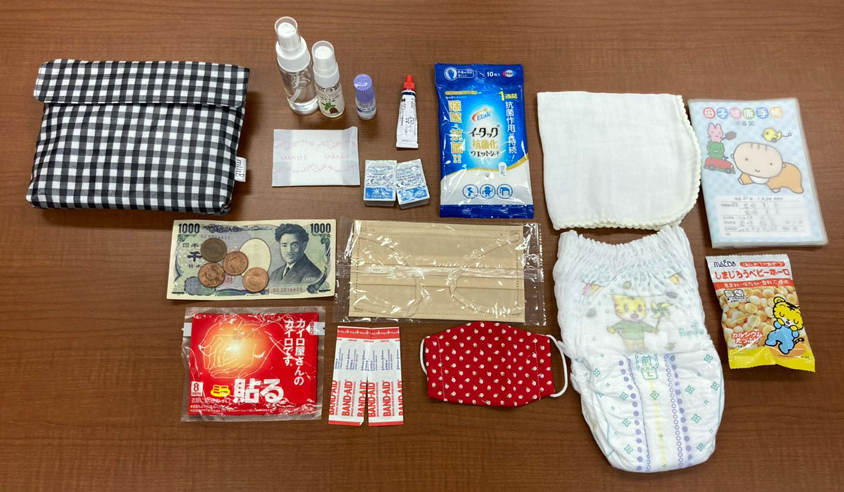 菊井彰子さんが防災ポーチに入れるもの ポーチでオッケー Bousai さくマガ