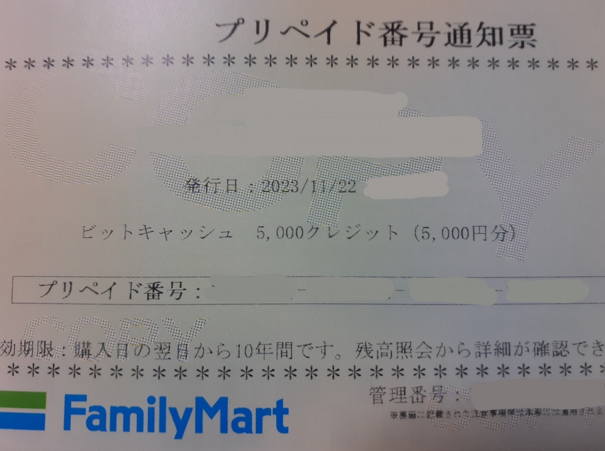 ビットキャッシュを購入！ - 桜草のテンから始めるドラクエ生活