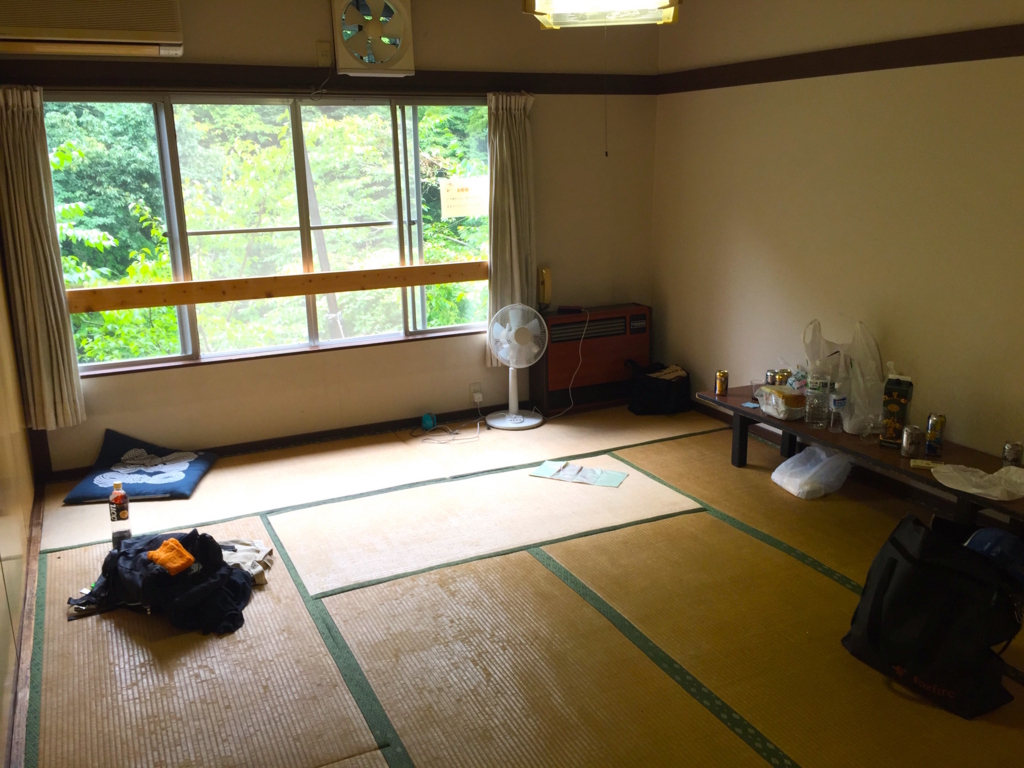 f:id:sakuraginaoto:20170821212340j:plain 秋川渓谷NATURE GARDEN(ネイチャーガーデン)部屋