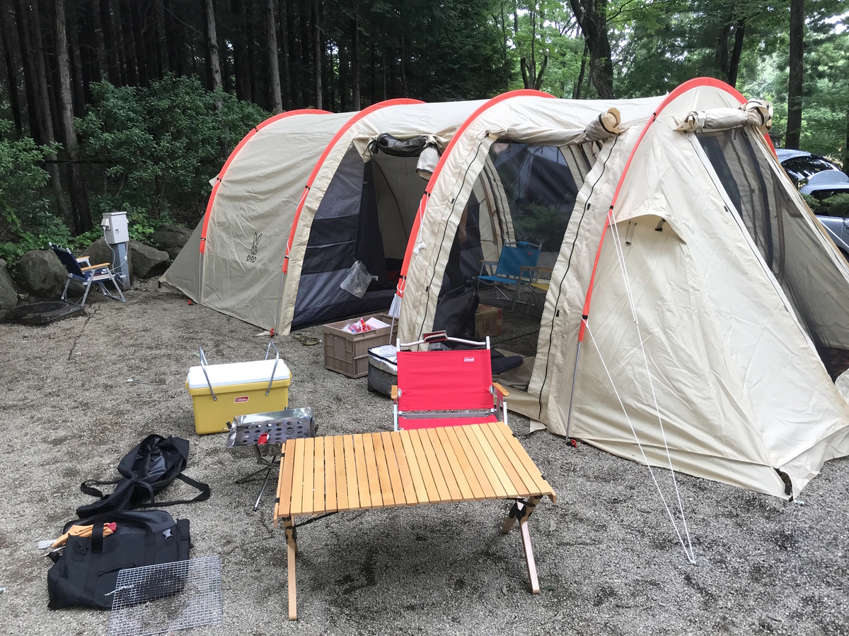 カマボコテント2乾燥