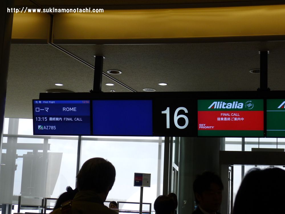 成田空港 成田空港搭乗口