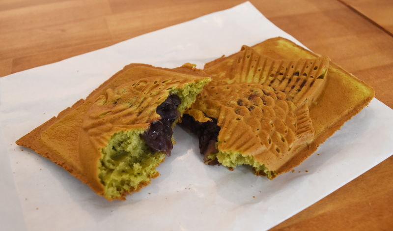 お茶たい焼き