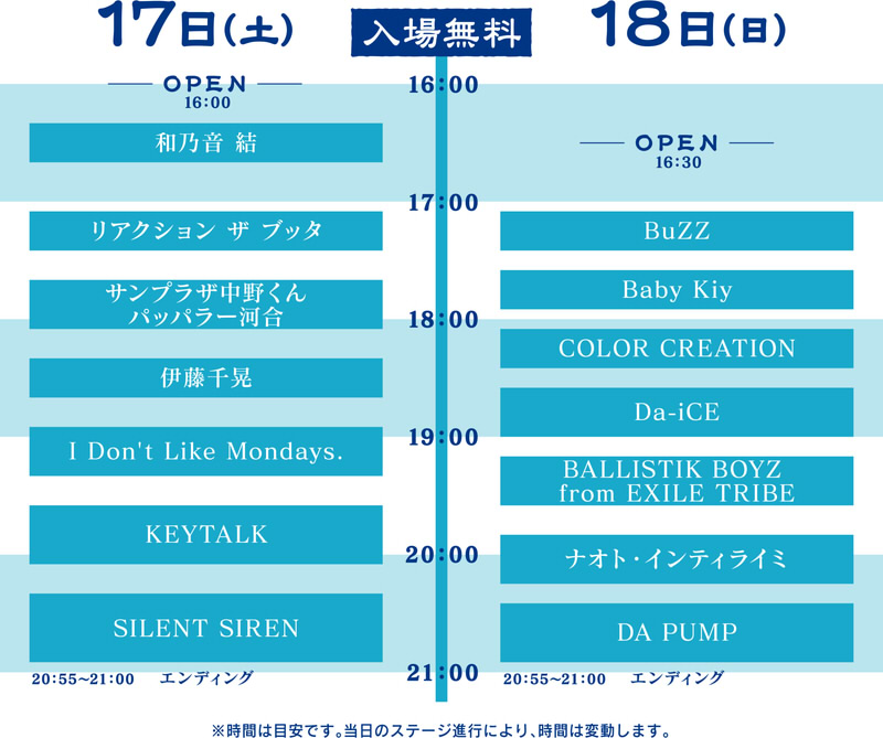 水祭 Suisai 駿府城夏まつり初日レポ ライブ整理券に注意点あり 静岡市観光 グルメブログ みなと町でも桜は咲くら
