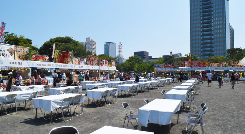 水祭 Suisai 駿府城夏まつり初日レポ ライブ整理券に注意点あり 静岡市観光 グルメブログ みなと町でも桜は咲くら