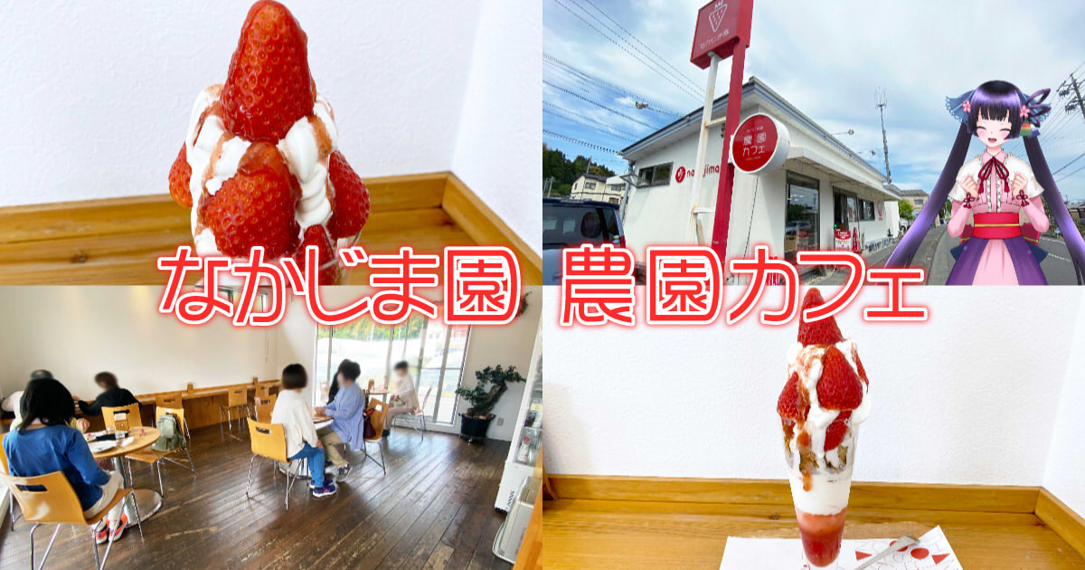 なかじま園 静岡のいちご農園カフェでコスパ抜群な贅沢パフェ 静岡市観光 グルメブログ みなと町でも桜は咲くら