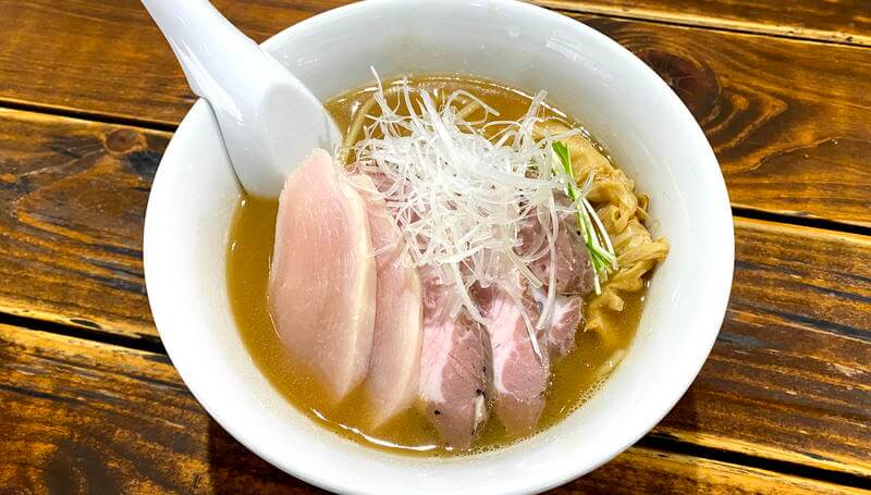 麺処 清水』静岡大学前のラーメン店で鶏出汁のコク旨塩！ - 静岡市観光