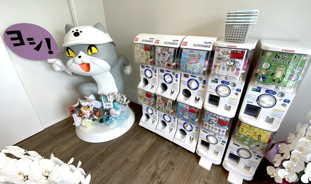 ガチャガチャ　店舗　カプセルトイ トイズキャビン 直営店』仕事猫ガチャで話題！葵区沓谷のギャラリー