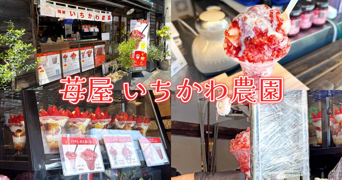 苺屋 いちかわ農園 人宿町マート店 アイキャッチ