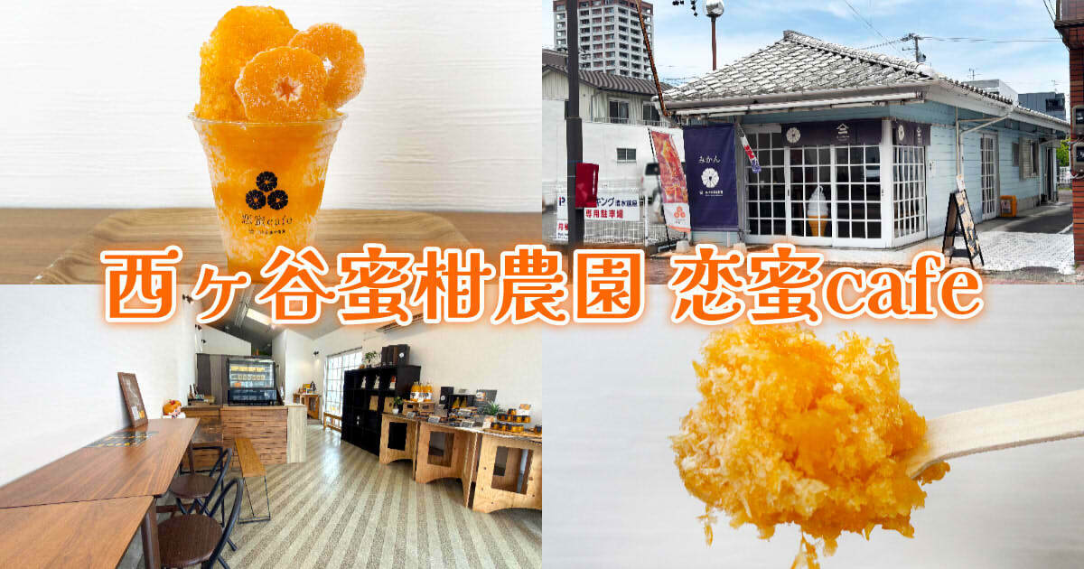 西ヶ谷蜜柑農園』清水銀座の直売店で丸ごとみかんかき氷！ - 静岡市