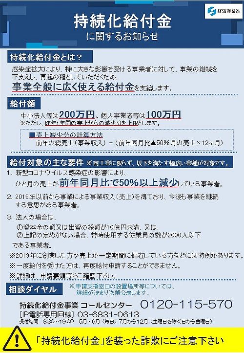 持続化給付金