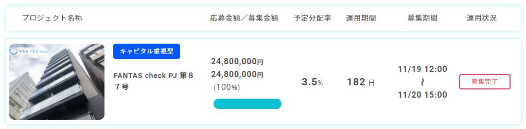 FANTAS Funding　ファンタスファンディング