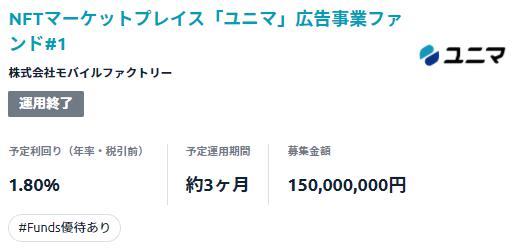 Funds　ファンズ