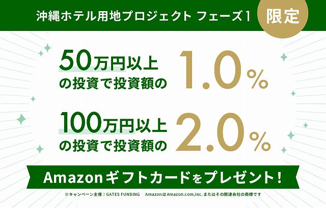 GATES FUNDING　ゲーツファンディング