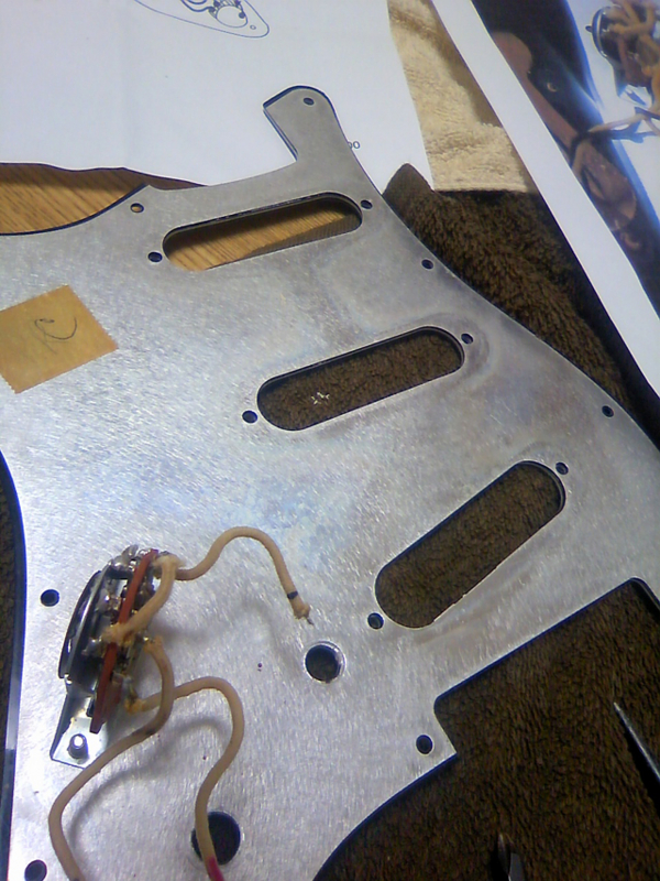 オリジナルPU外した