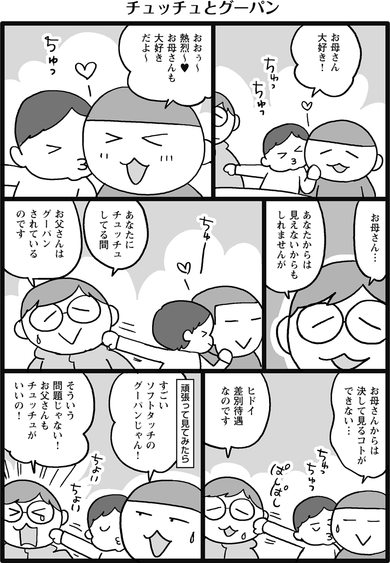 チュッチュとグーパン マイル日記