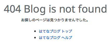 404 Blog is not found
