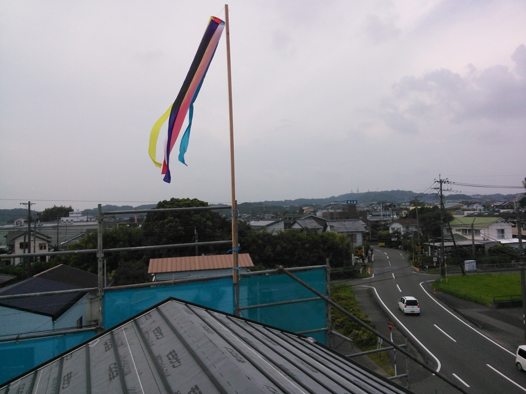 棟上してきましたよー レオハウス 宮崎 で 低スペック一家 が ｚｅｈの家 に住む生活