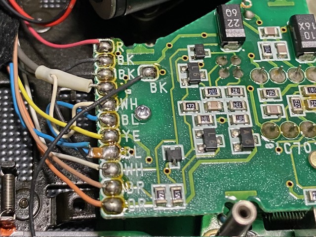 WM-D6C後期型の修理 〜 2) サーボ変更 (1) ※2025.04.13追記