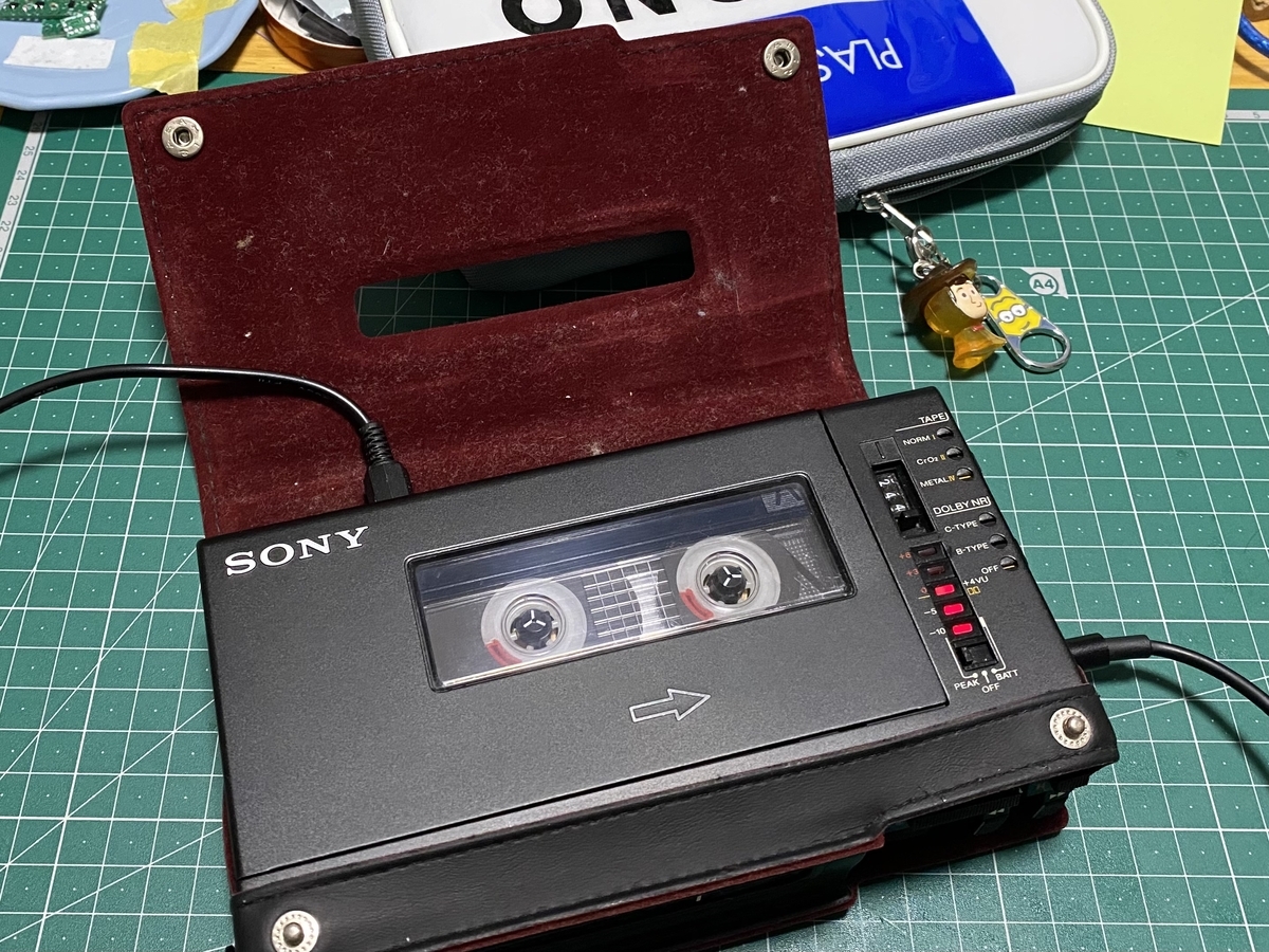 WM-D6C後期型の修理 ～ 4) いろいろと - samehada_restartの日記