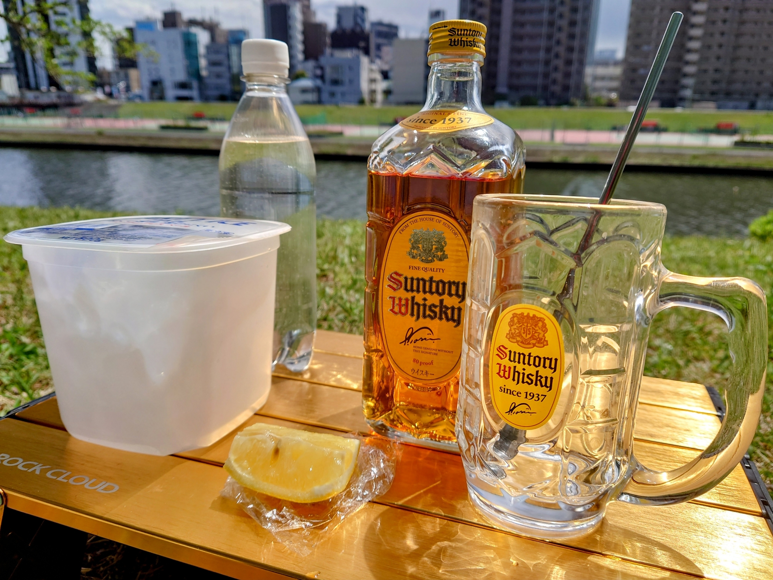 アウトドアで本気で角ハイボール作ってみた【チェアリング