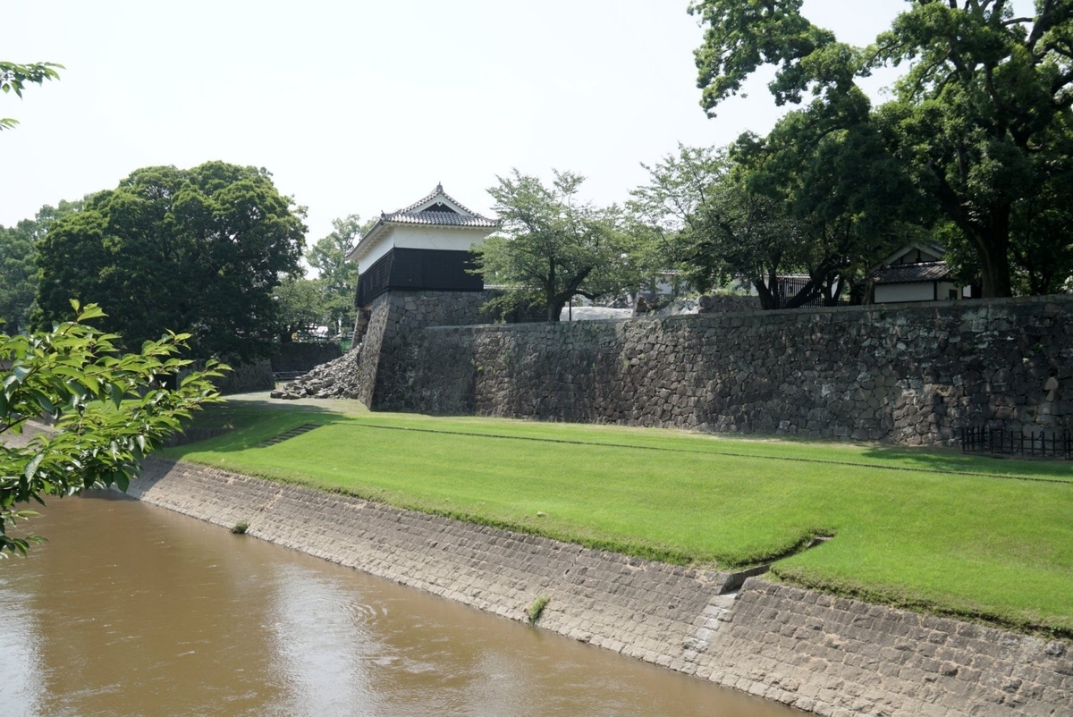 川瀬巴水 版画作品集 4 『日本風景選集 熊本城 御幸橋』 大正12年作