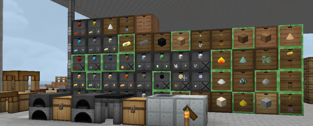 Ftb Infinity Evolved Skyblockを1からプレイ 8 倉庫整理と金属ツール などなど 初心者サンシのちまちまゲーム記録帳