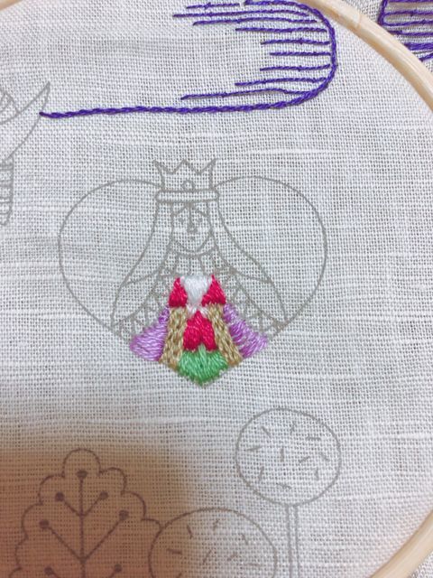 かわいい刺しゅう42、43号が届きました。→完成しました。 - 50歳から
