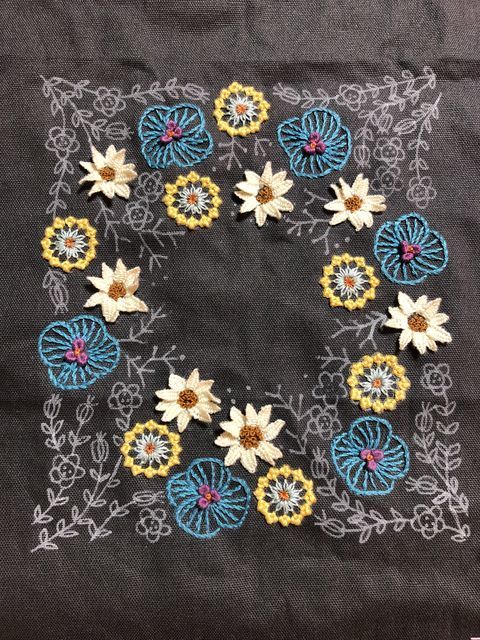 かわいい刺しゅう98、99号が届きました。→完成しました。 - 50歳から