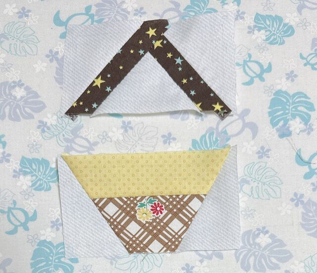 フェリシモパッチワークがわかるミニキルトの会 フェリシモ〜パッチワークがわかるミニキルトの会〜286.バスケット