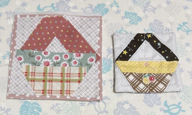 フェリシモ〜パッチワークがわかるミニキルトの会〜286.バスケット