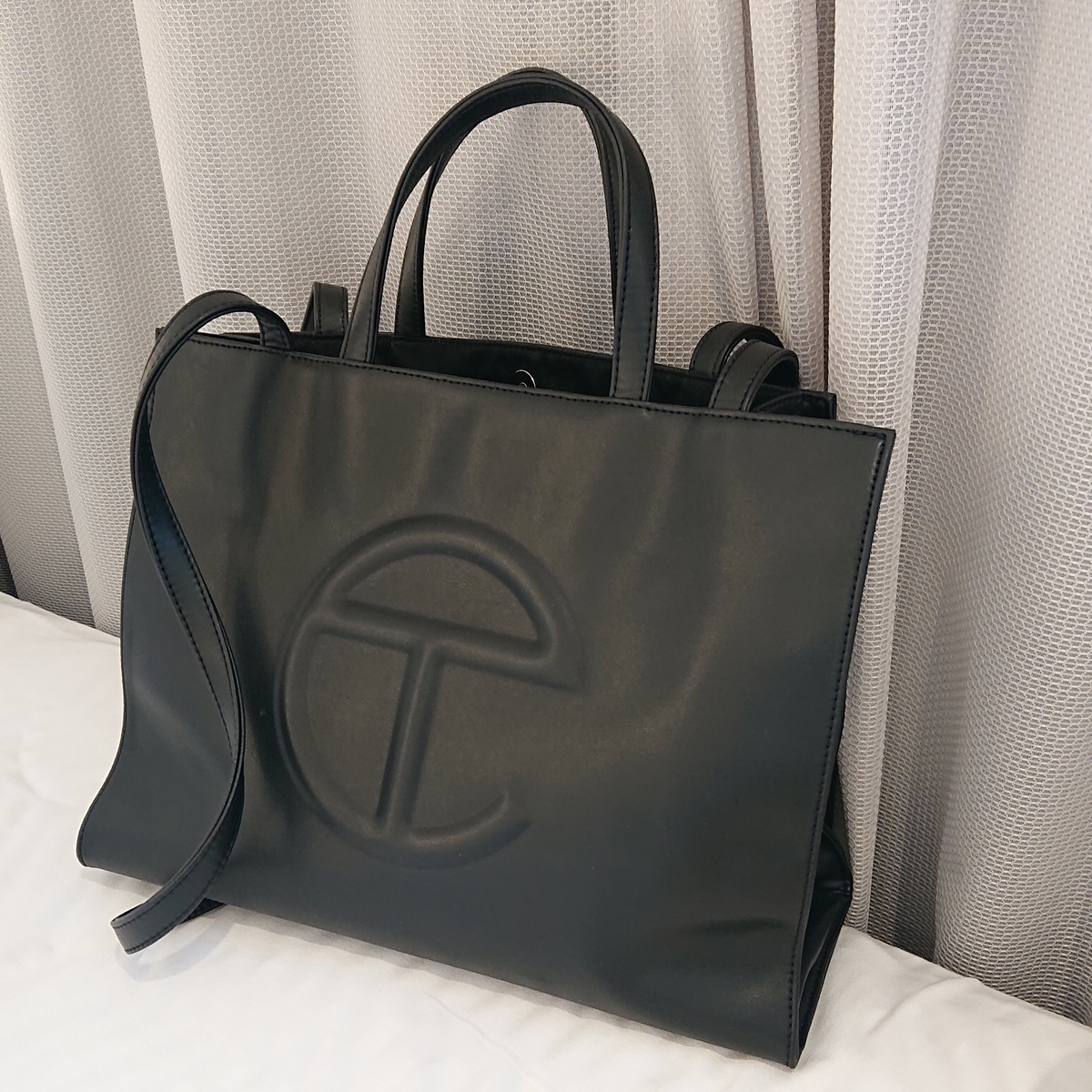 telfar ハンドバッグ Small Shopping Bag - Black