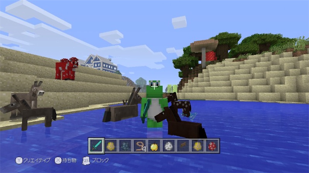 11 メリーゴーランド 土台 サニーのゆめのなか日記