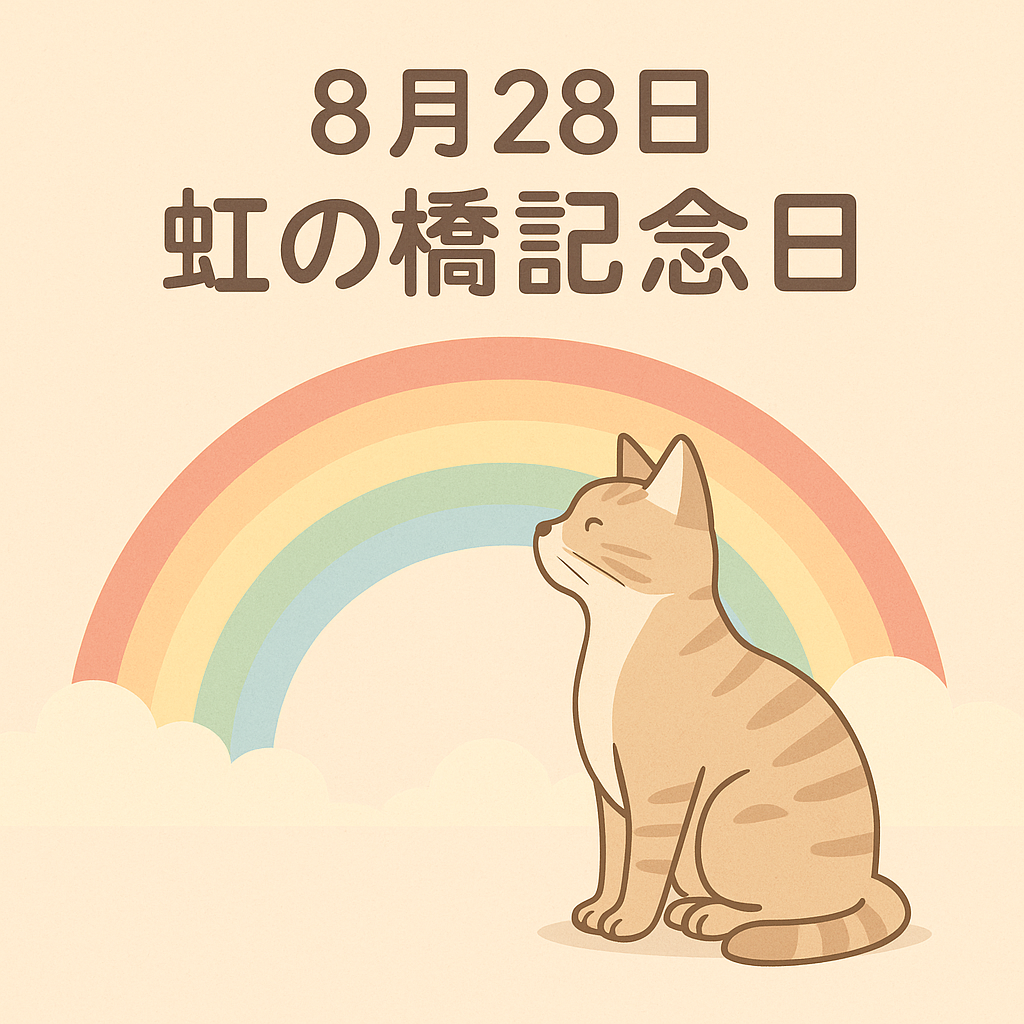 8月28日 虹の橋記念日