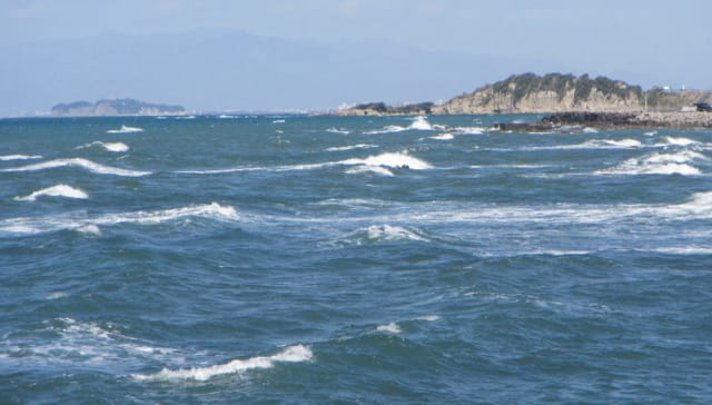 海に風が残っている - 気まぐれ散歩人