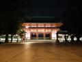 [寺社][夜景]東大寺中門（ライトアップ）