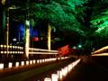 [夜景][寺社]延暦寺の大坂（ライトアップ）