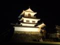 [夜景][城郭]白石城天守（ライトアップ）