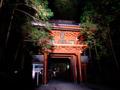 [夜景][寺社]二荒山神社楼門（ライトアップ）